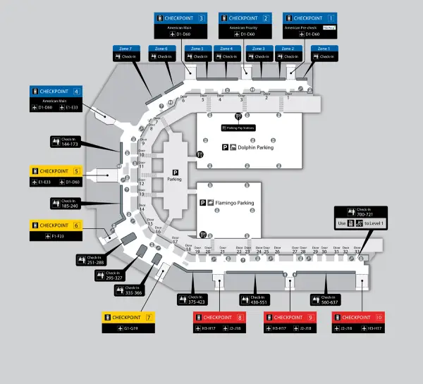 Palm Beach airport Map